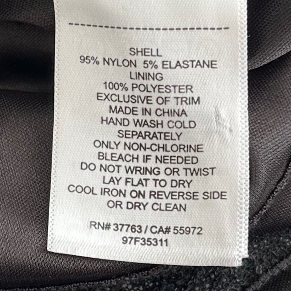 Laundry By Shelli Segal Black/Blue Ombre Sequin Cocktail Slip Dress 12 NWT Sexy - Picture 10 of 12